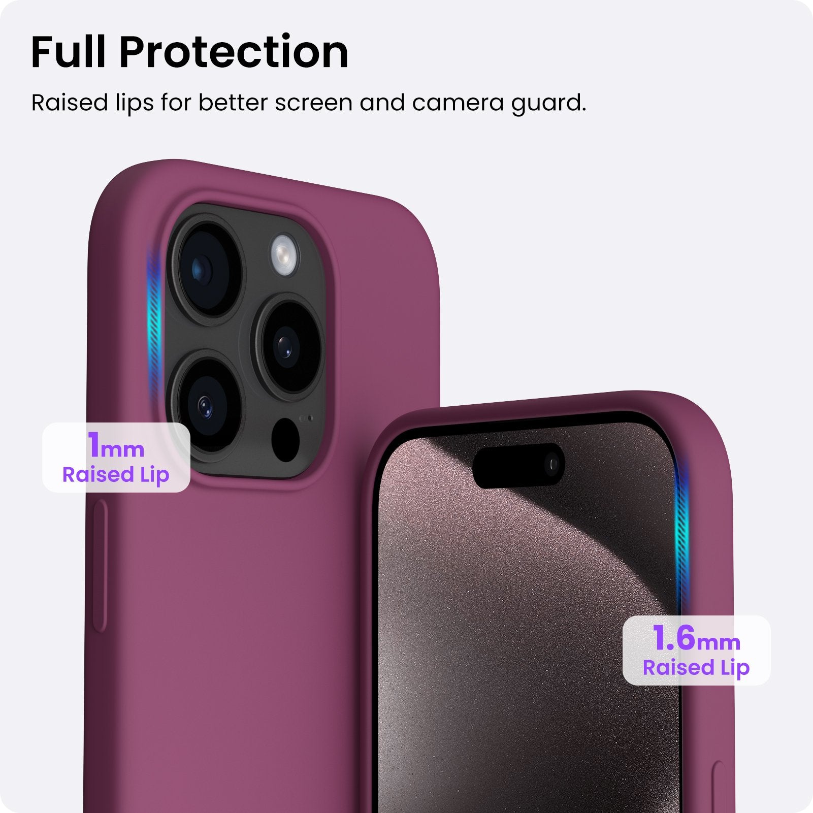 Liquid Silicone Case for iPhone 15 Series