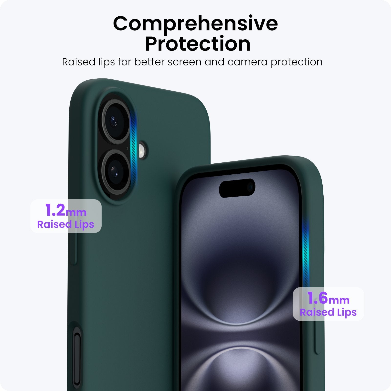Liquid Silicone Case for iPhone 16 Series