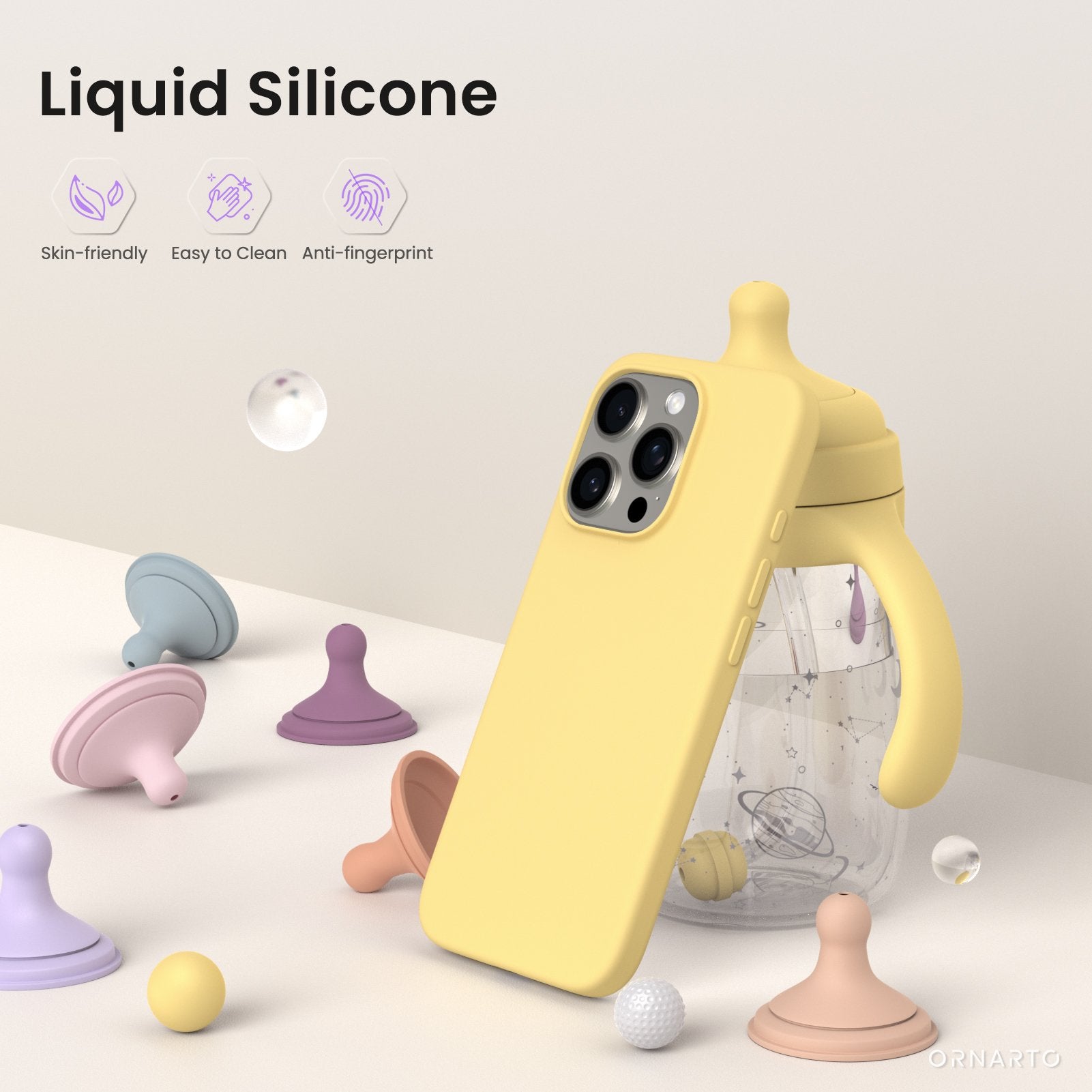 Liquid Silicone Case for iPhone 16 Series