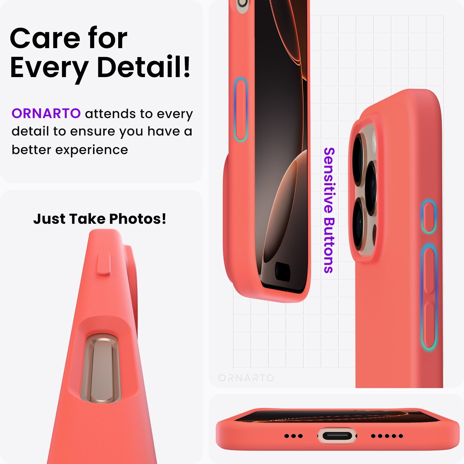 Liquid Silicone Case for iPhone 16 Series