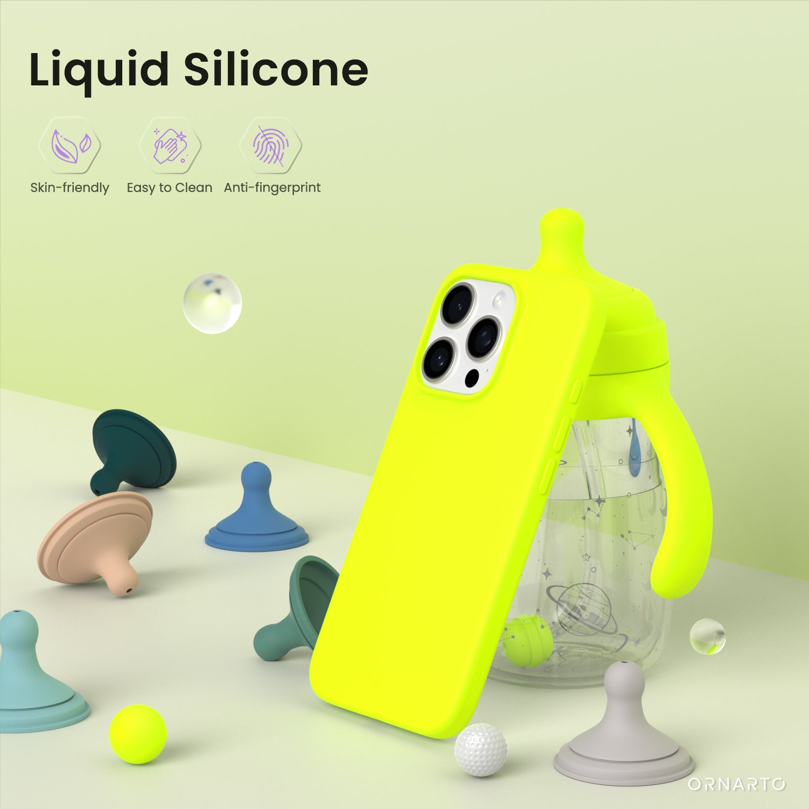 Liquid Silicone Case for iPhone 16 Series
