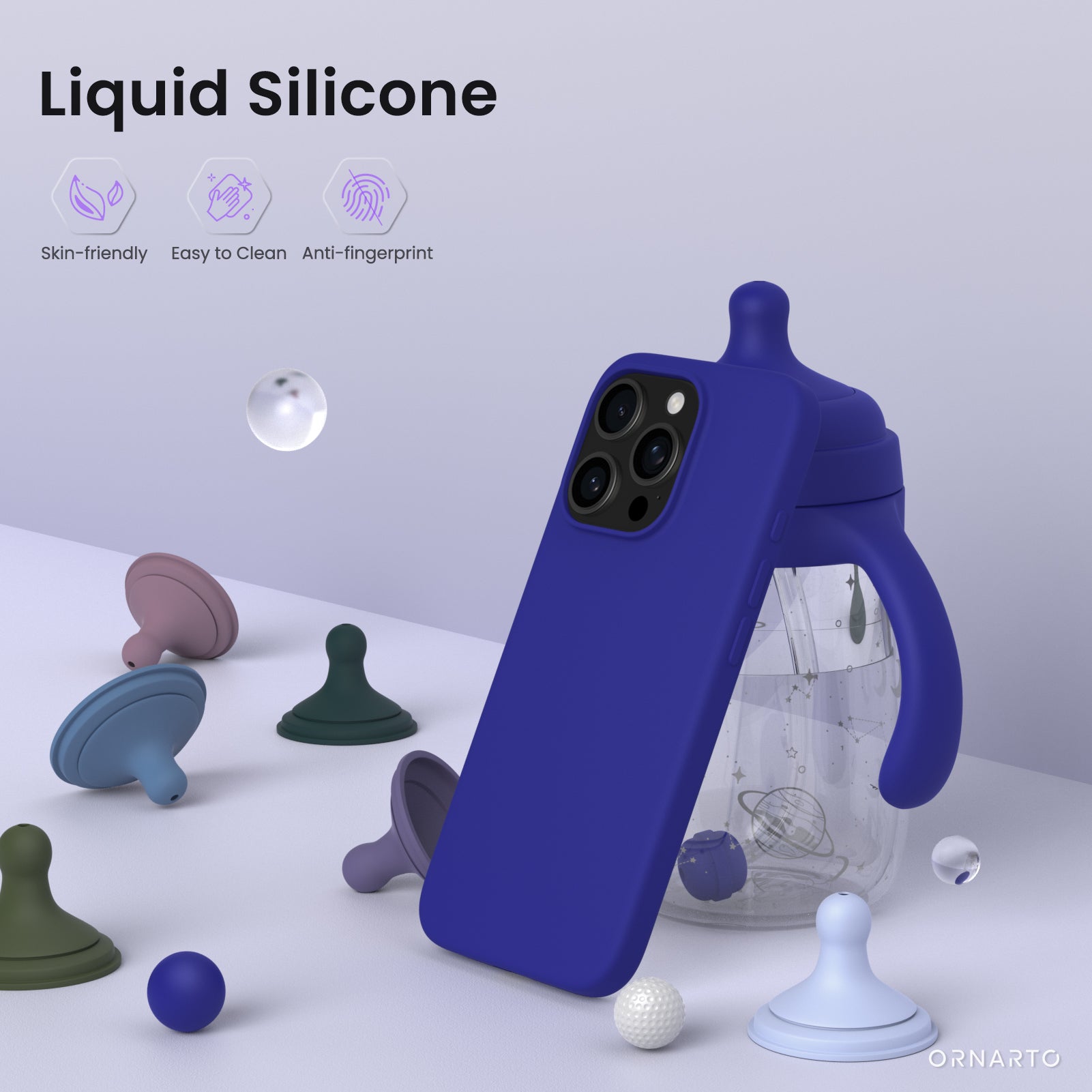 Liquid Silicone Case for iPhone 16 Series