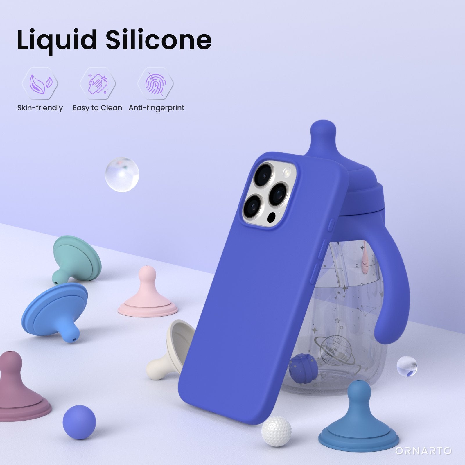 Liquid Silicone Case for iPhone 16 Series