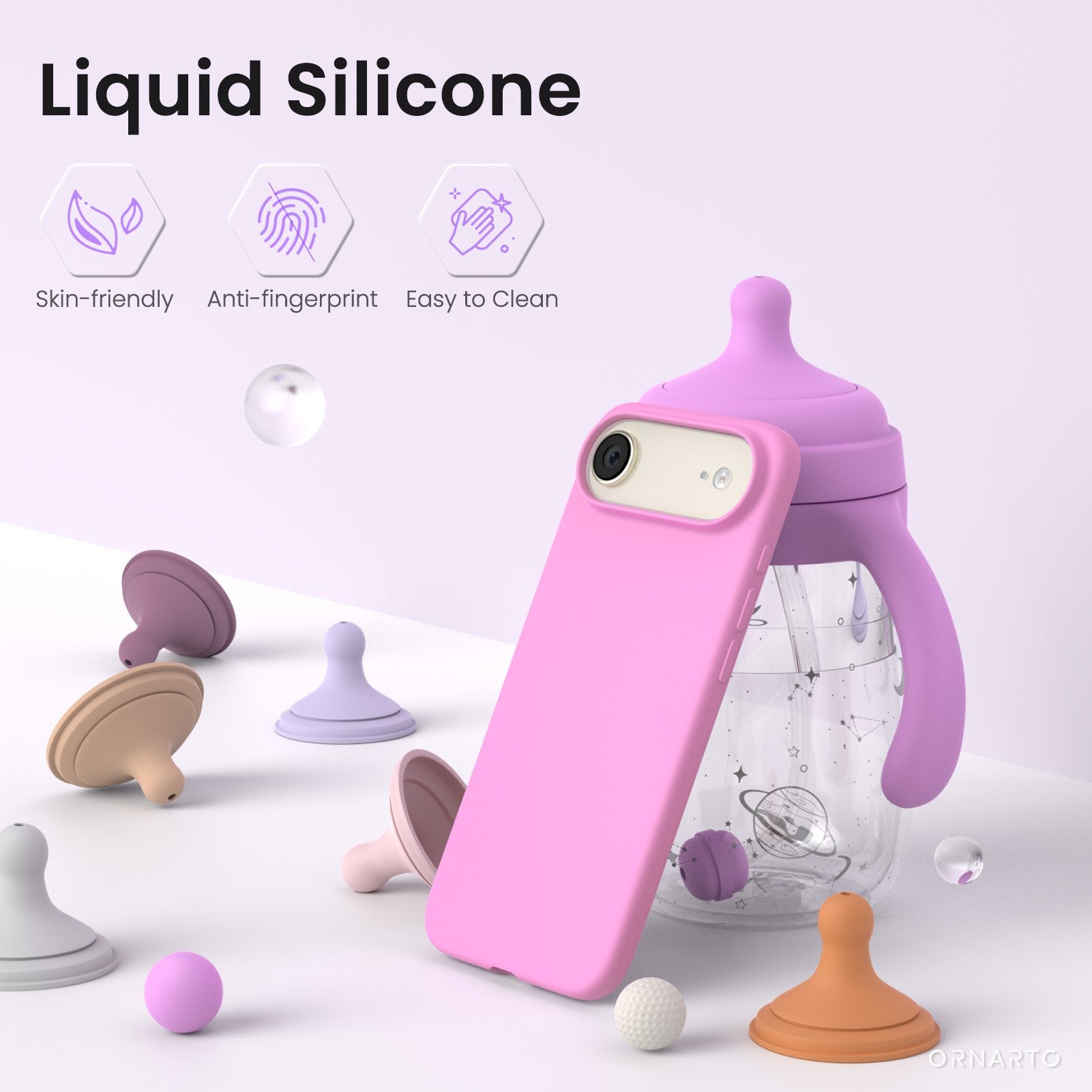 Liquid Silicone Case for iPhone 17 Series