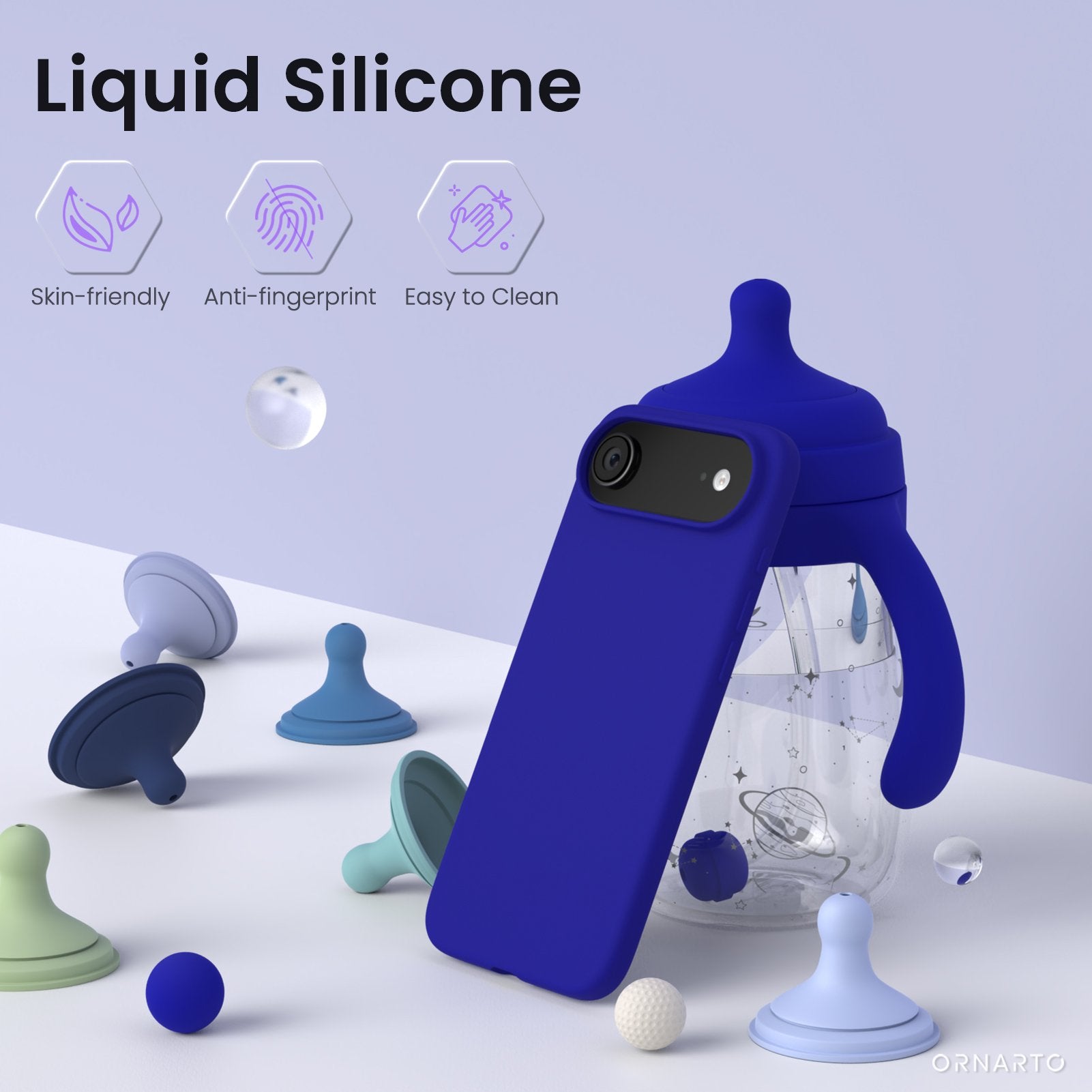 Liquid Silicone Case for iPhone 17 Series