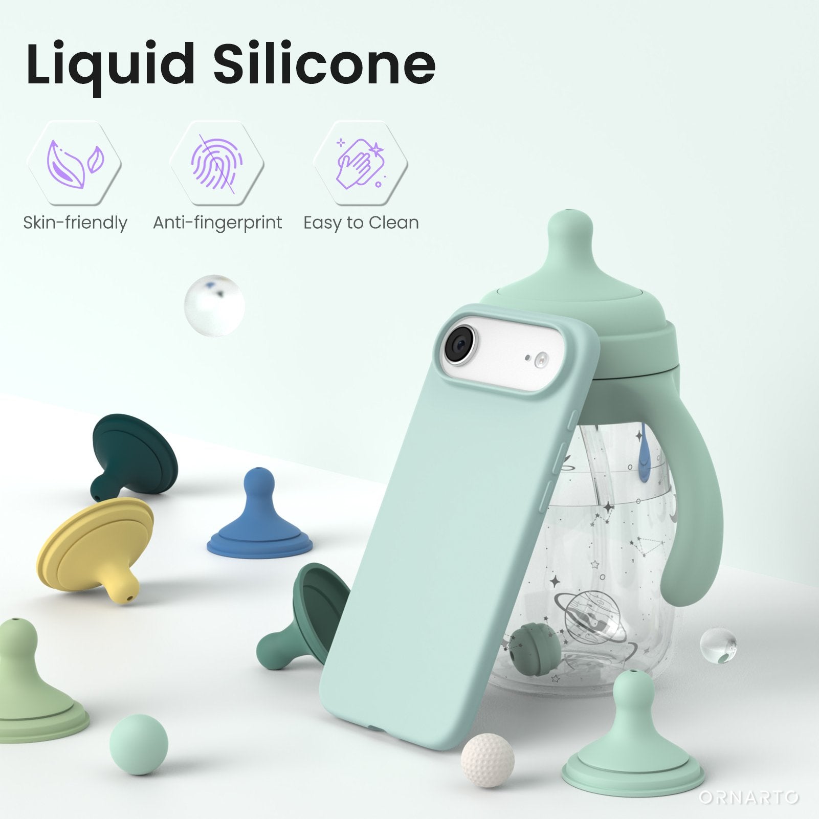Liquid Silicone Case for iPhone 17 Series