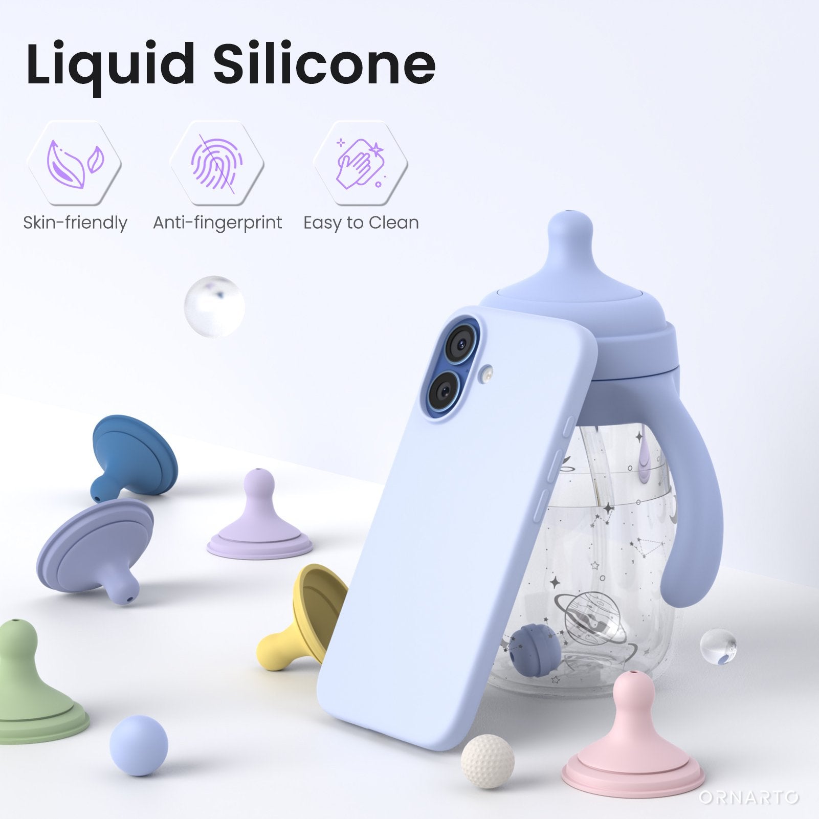 Liquid Silicone Case for iPhone 17 Series