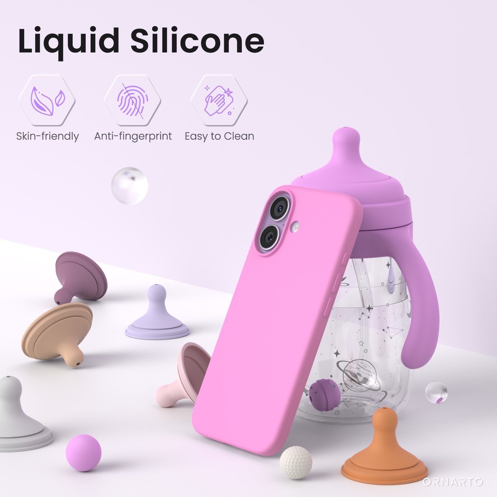Liquid Silicone Case for iPhone 17 Series