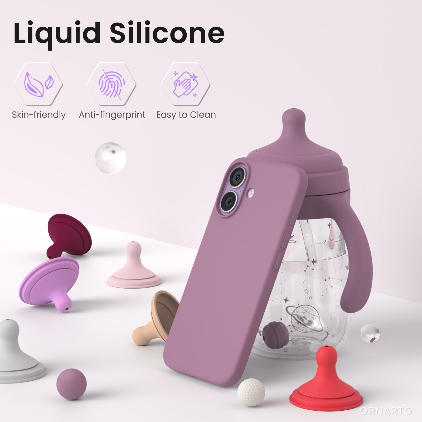 Liquid Silicone Case for iPhone 17 Series