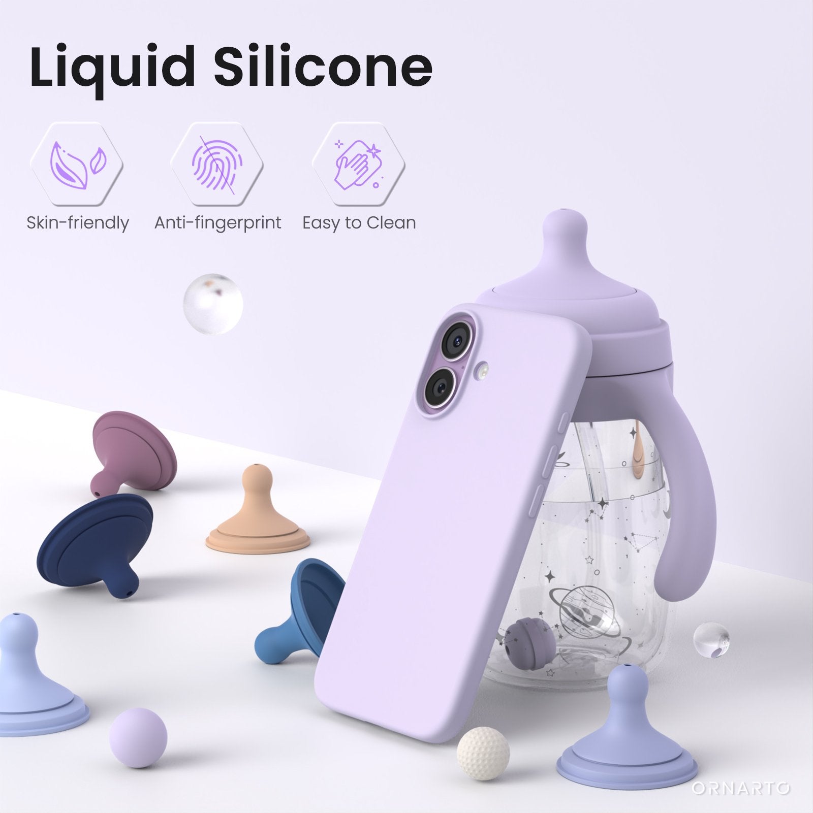 Liquid Silicone Case for iPhone 17 Series