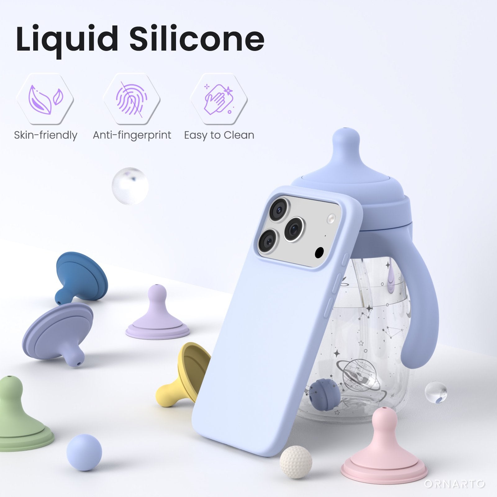 Liquid Silicone Case for iPhone 17 Series