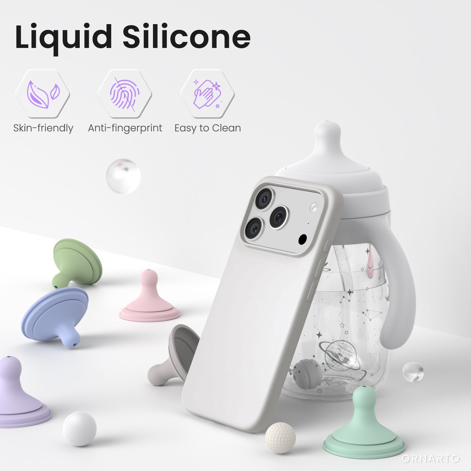 Liquid Silicone Case for iPhone 17 Series