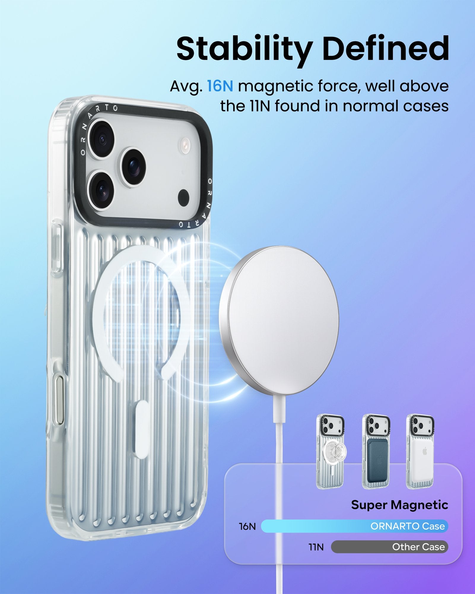 Iridescent Luggage Glow Case for iPhone 17 Pro | Pro Max