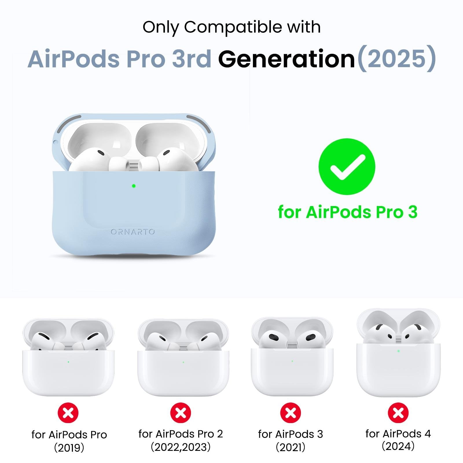 MagSafe AirPods Pro 3 Case with Lanyard