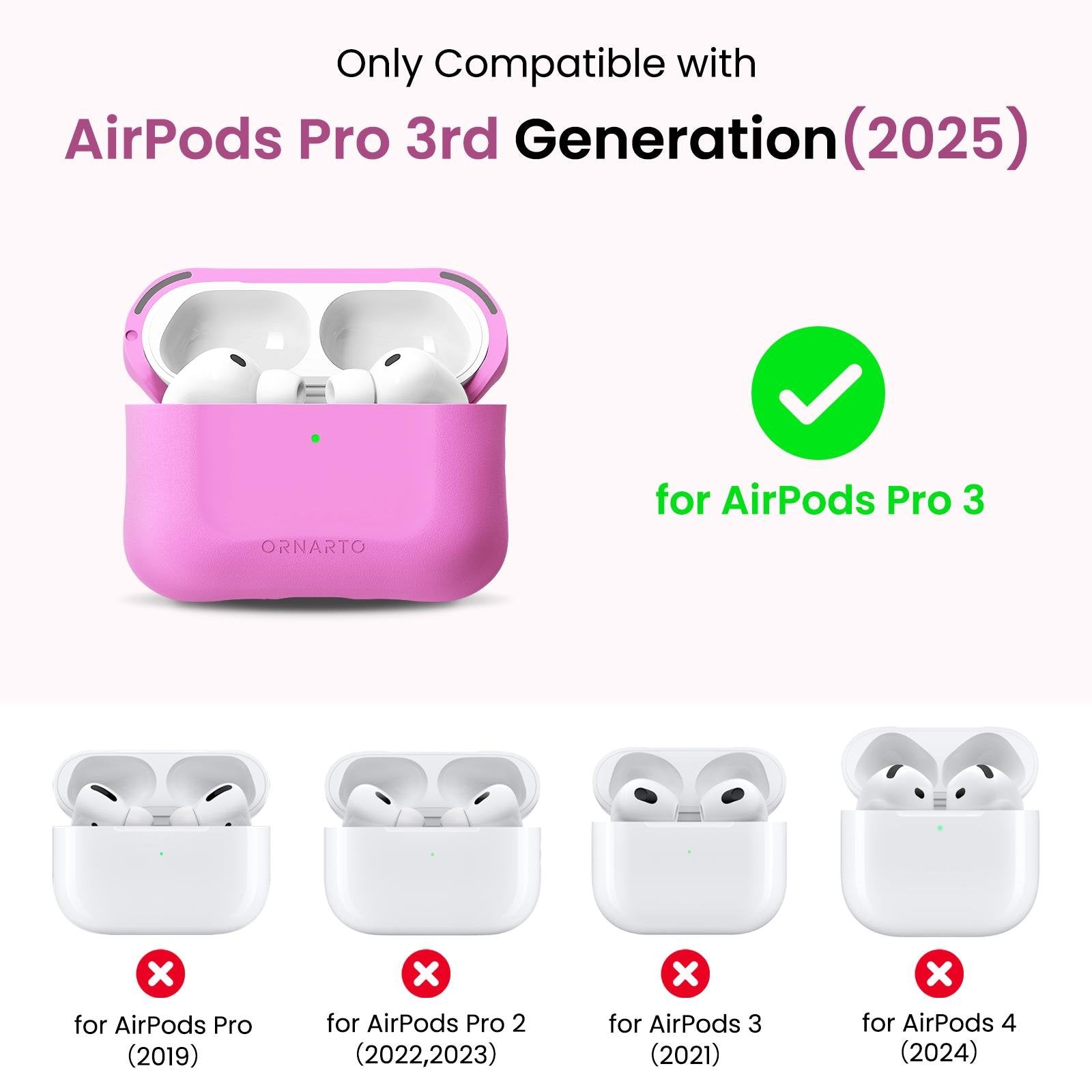 MagSafe AirPods Pro 3 Case with Lanyard