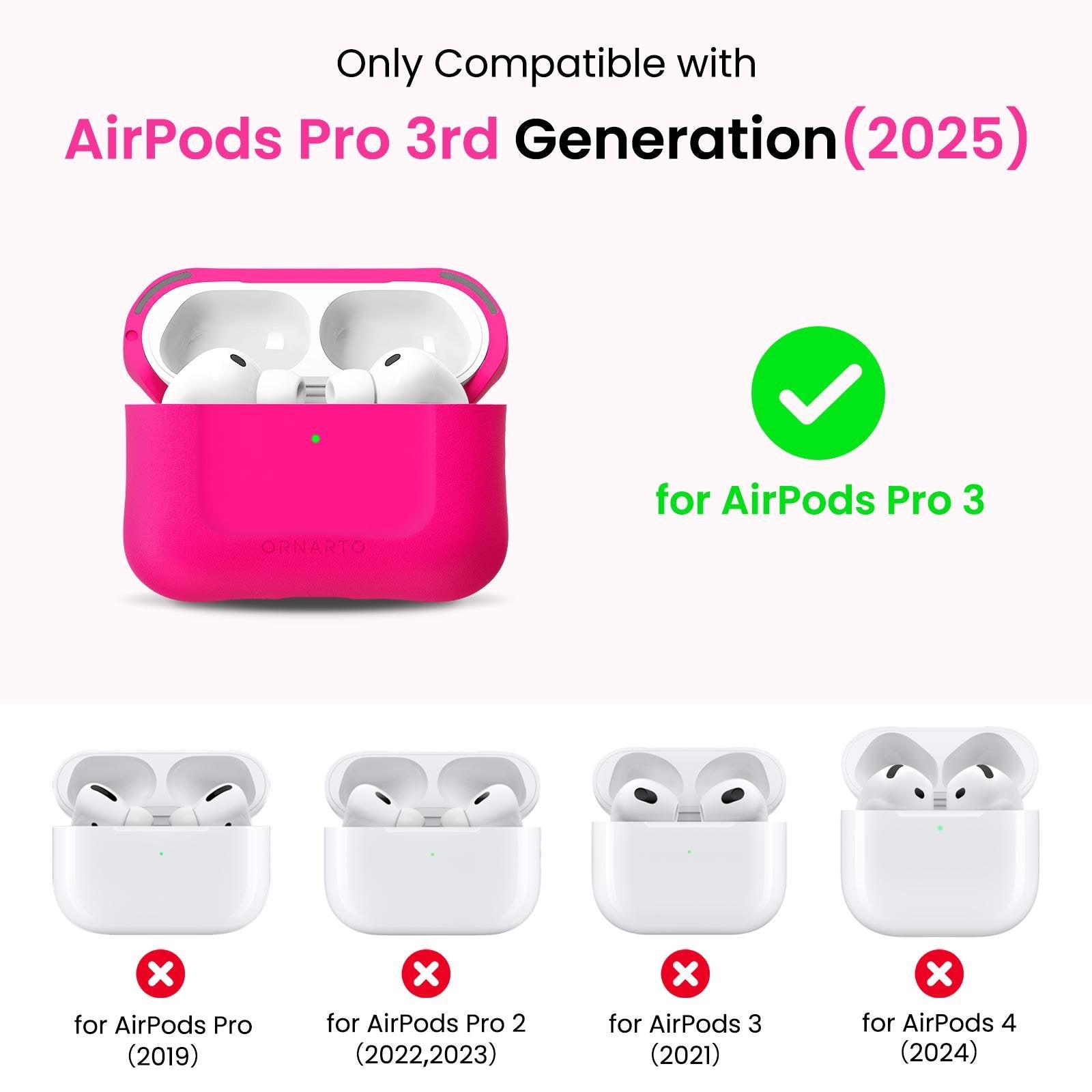 MagSafe AirPods Pro 3 Case with Lanyard