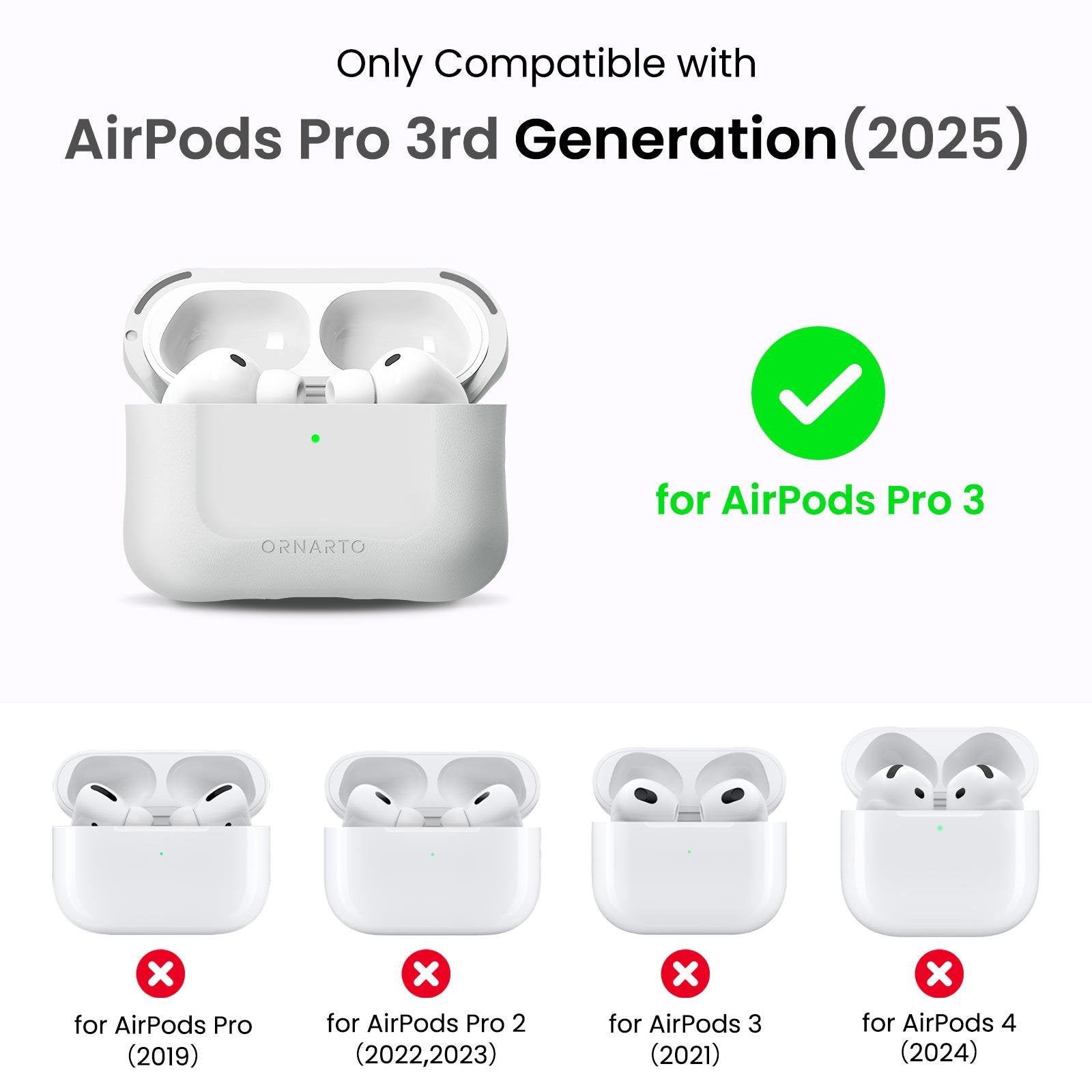 MagSafe AirPods Pro 3 Case with Lanyard