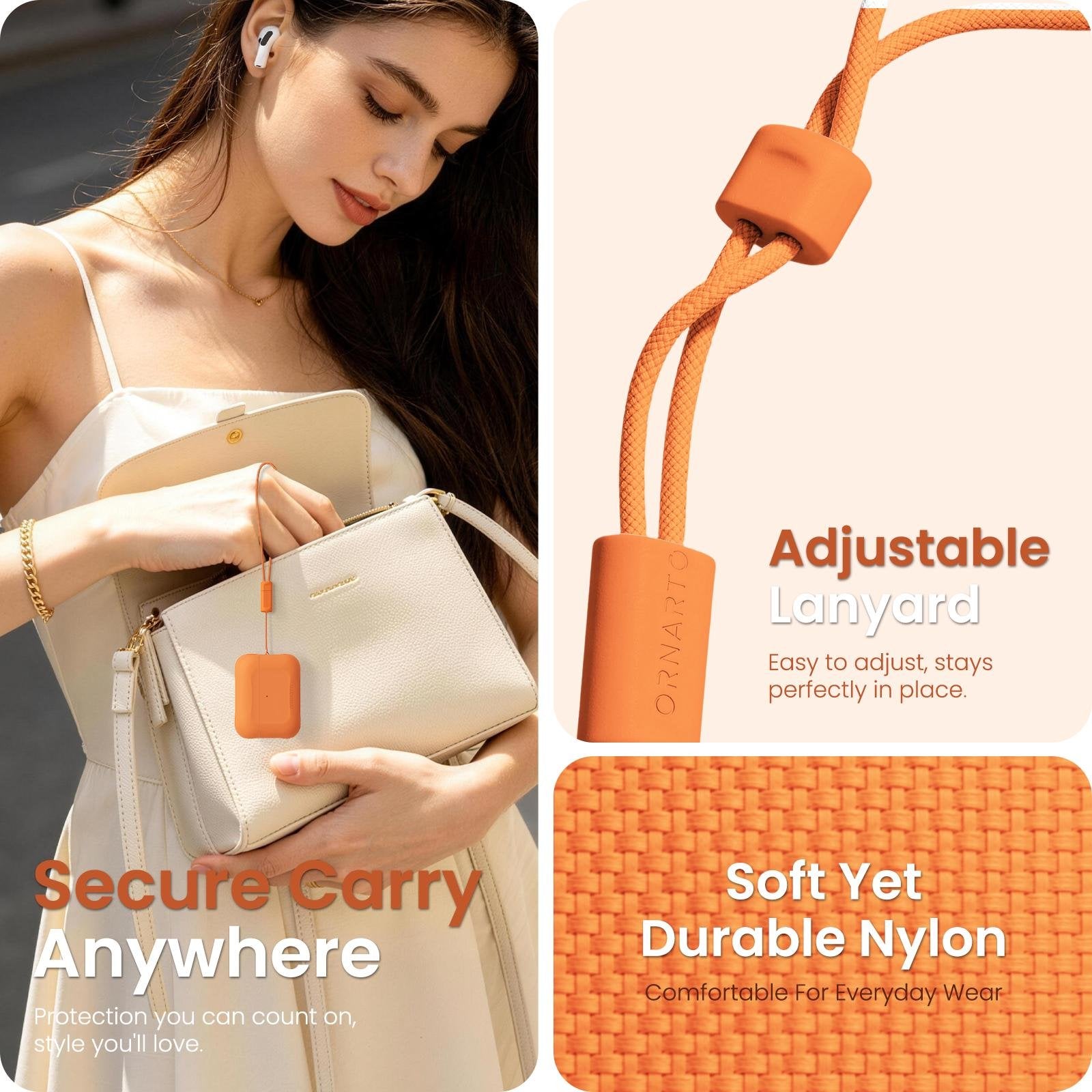MagSafe AirPods Pro 3 Case with Lanyard