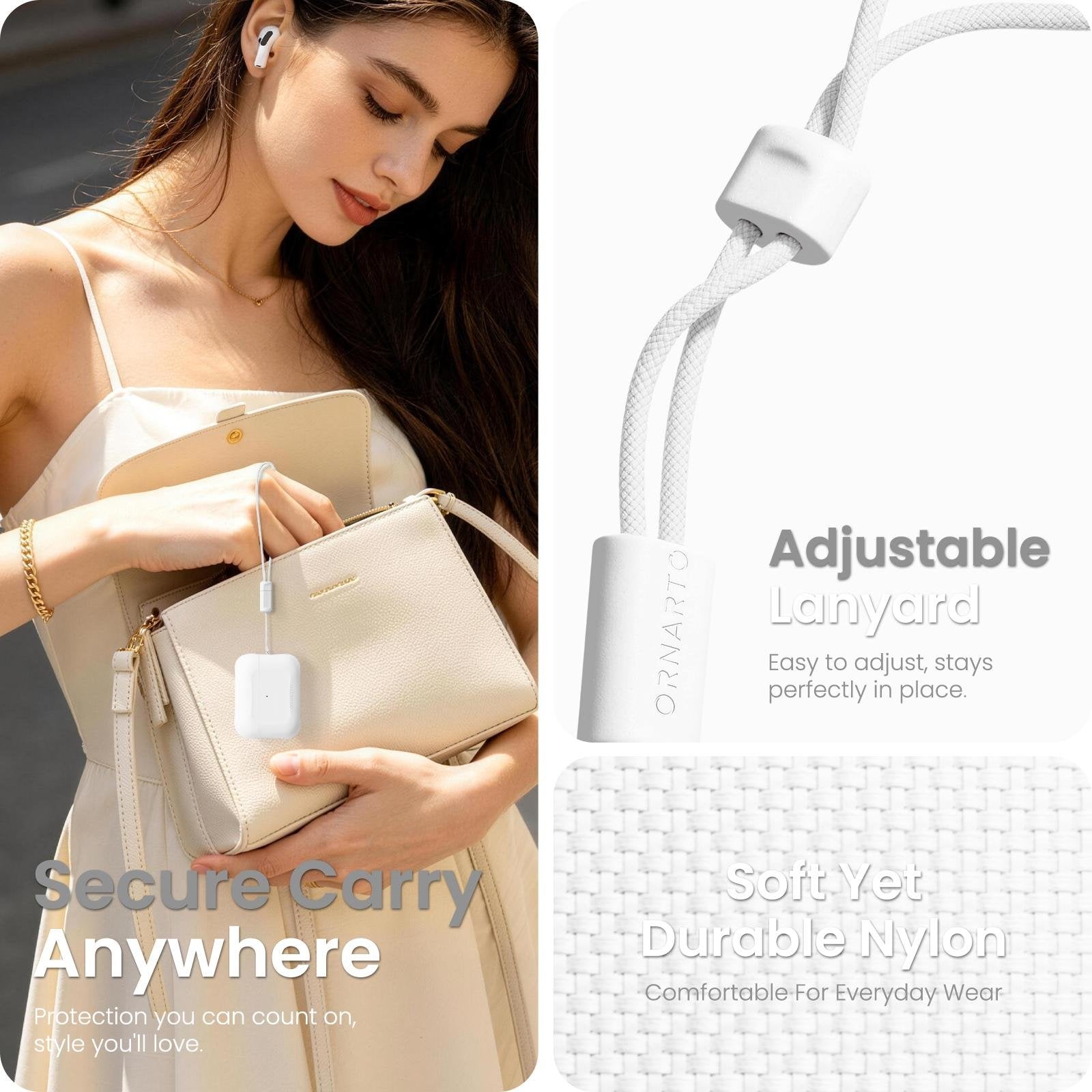 MagSafe AirPods Pro 3 Case with Lanyard