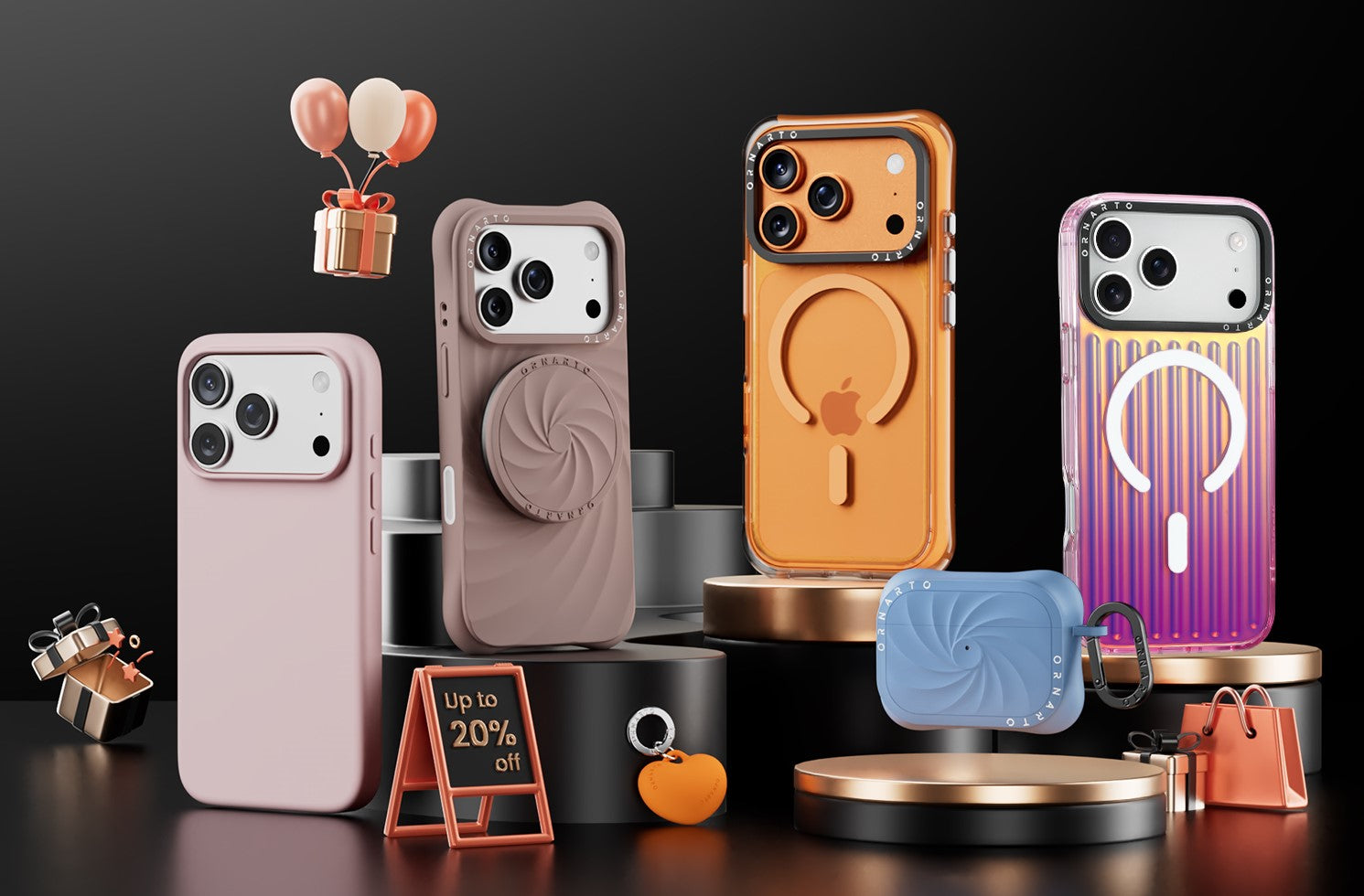 Black Friday Deals 2025 | ORNARTO iPhone & AirPods Cases