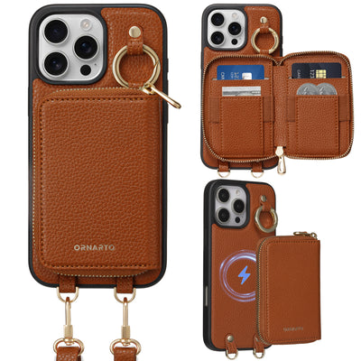 Magnetische abnehmbare Brieftaschenhülle für iPhone 16 Pro | Pro Max