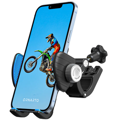 ORNARTO S1 Bike Phone Holder, Rotatable Motorcycle Phone Mount
