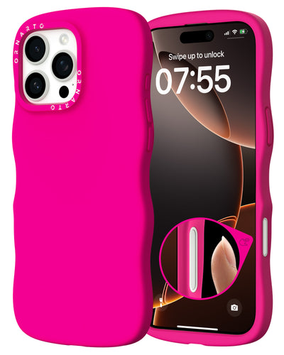 Gewelltes Flüssigsilikon für iPhone 16 Pro | Pro Max