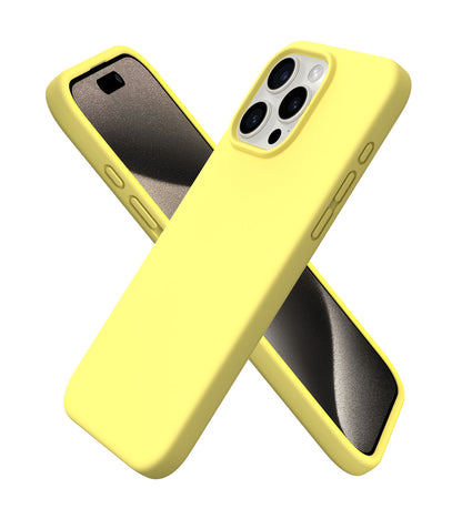 ORNARTO Liquid Silicone iPhone 15 Pro Max Case