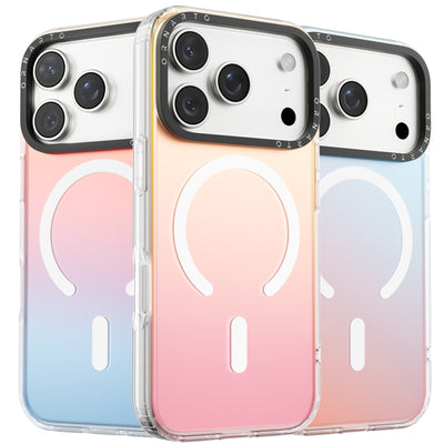 Fluoreszierende Farbverlauf MagSafe Hülle für iPhone 17 Serie
