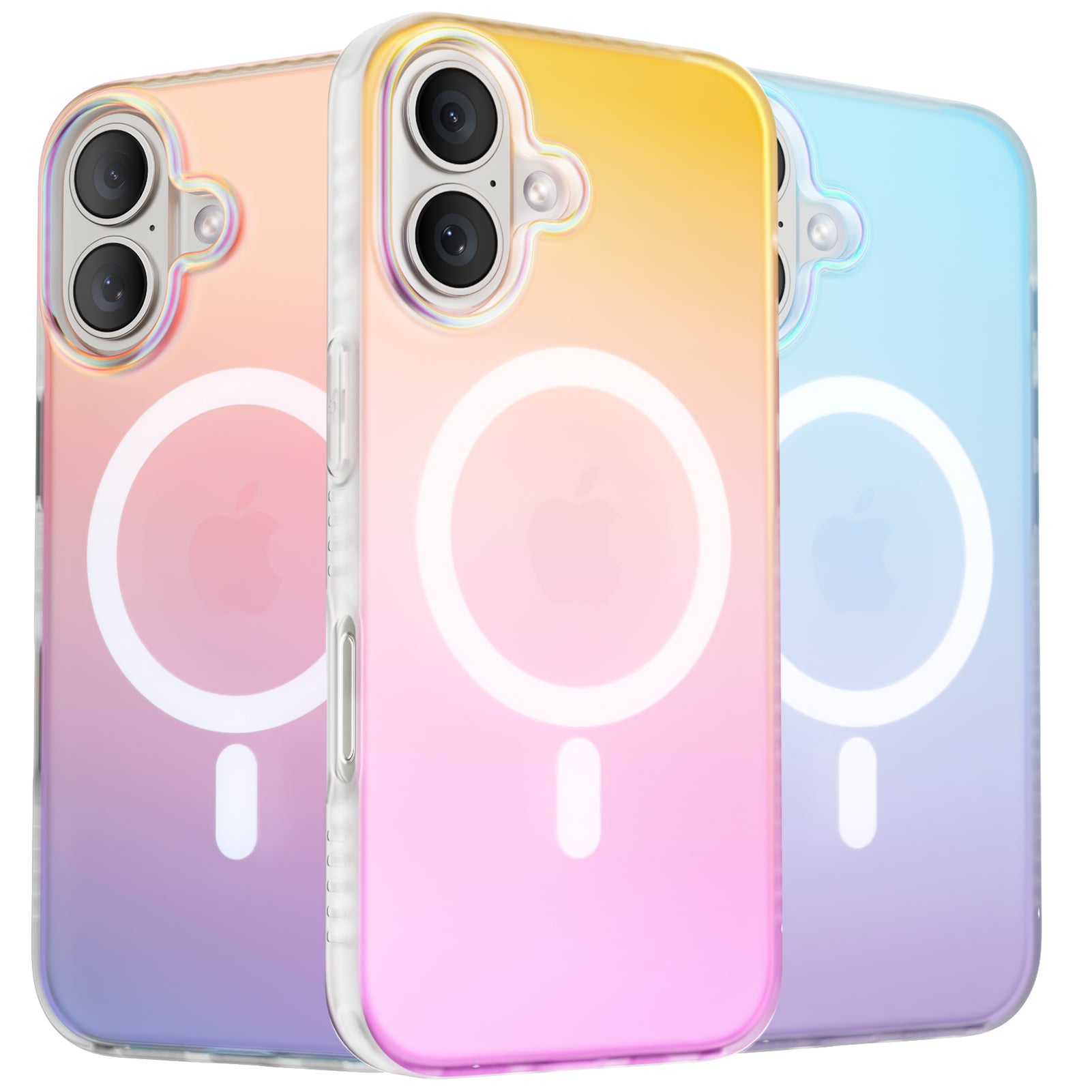 Hue for iPhone 16 Series, Fluorescent Gradient, Compatible with Magsafe