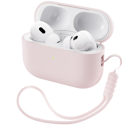 Flüssigsilikon AirPods Pro 2 Hülle (2022) mit Umhängeband