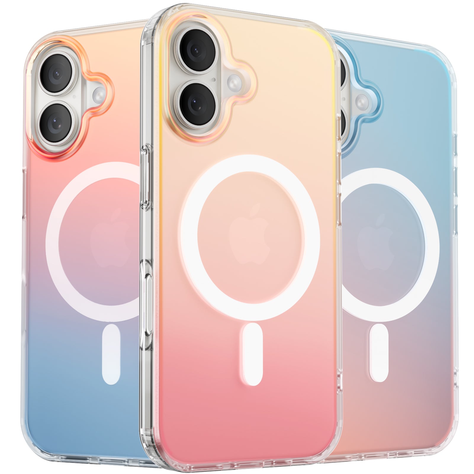Hue for iPhone 16 Series, Fluorescent Gradient, Compatible with Magsafe