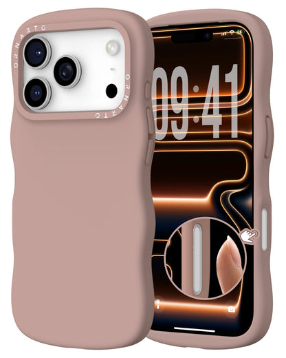 Wavy Liquid Silicone for iPhone 17 Series