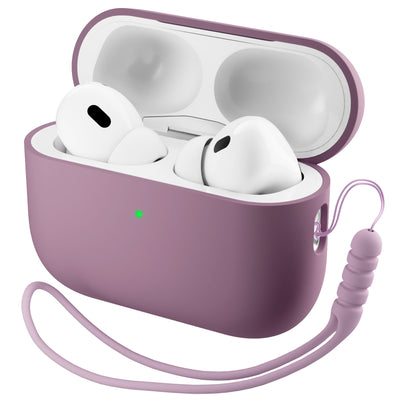 Flüssigsilikon-Hülle für AirPods Pro 3 mit Schlüsselband