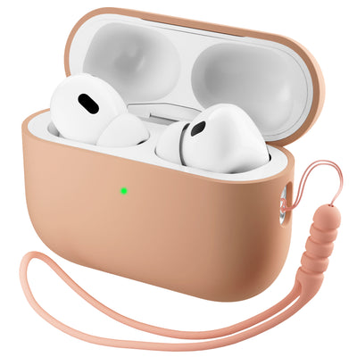 Flüssigsilikon-Hülle für AirPods Pro 3 mit Schlüsselband