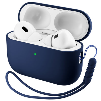 Flüssigsilikon-Hülle für AirPods Pro 3 mit Schlüsselband