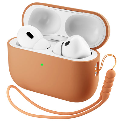 Flüssigsilikon-Hülle für AirPods Pro 3 mit Schlüsselband