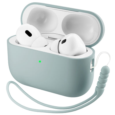 Flüssigsilikon-Hülle für AirPods Pro 3 mit Schlüsselband