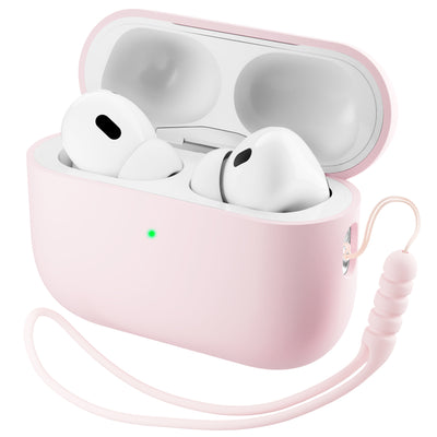 Flüssigsilikon-Hülle für AirPods Pro 3 mit Schlüsselband