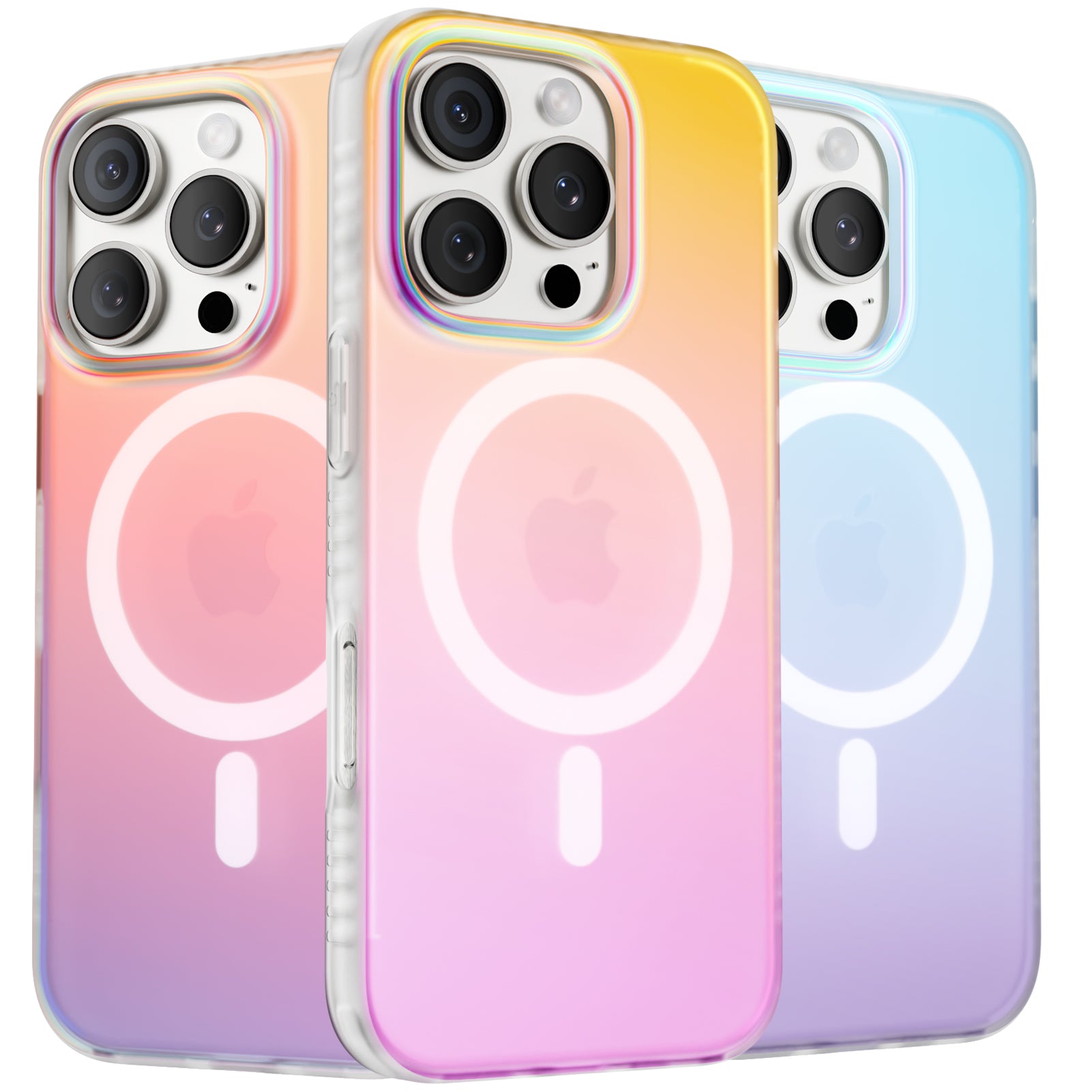 Hue for iPhone 16 Series, Fluorescent Gradient, Compatible with Magsafe
