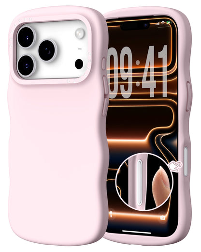 Wavy Liquid Silicone for iPhone 17 Series