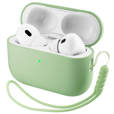 Flüssigsilikon-Hülle für AirPods Pro 3 mit Schlüsselband