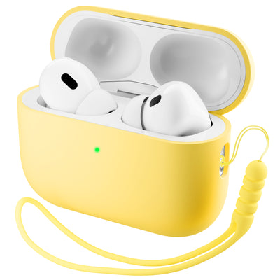 Flüssigsilikon-Hülle für AirPods Pro 3 mit Schlüsselband