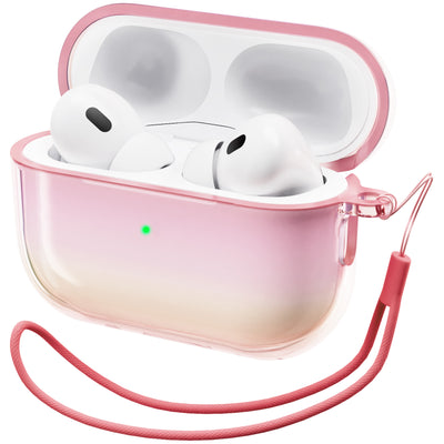 Irisierendes AirPods Pro 2 Case mit Umhängeband