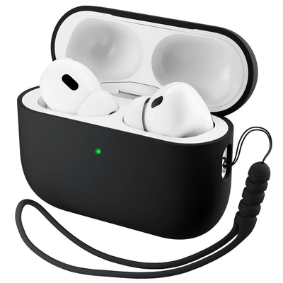 Flüssigsilikon-Hülle für AirPods Pro 3 mit Schlüsselband