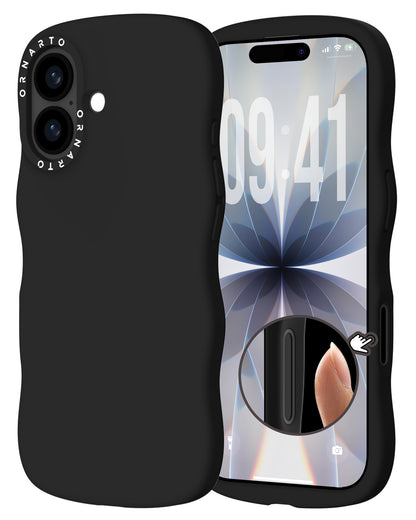 Wavy Liquid Silicone for iPhone 17 Series