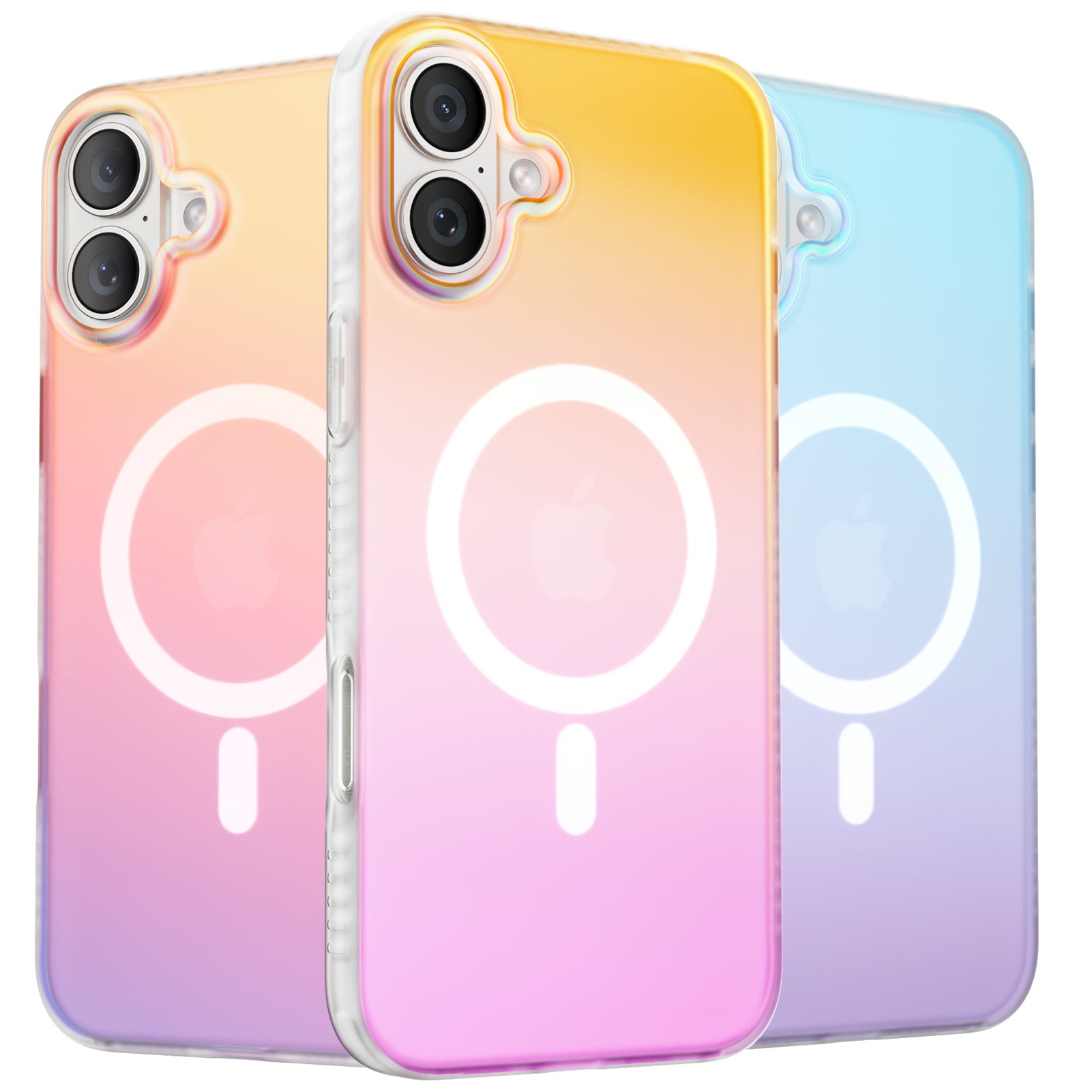Hue for iPhone 16 Series, Fluorescent Gradient, Compatible with Magsafe