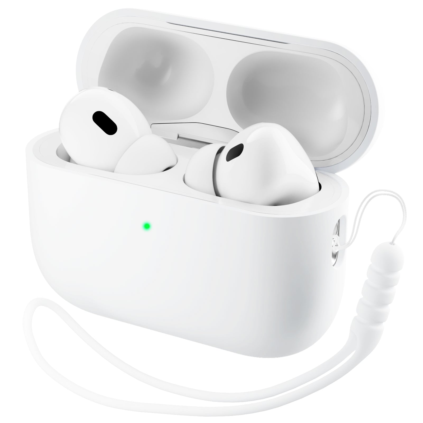 Liquid Silicone AirPods Pro 3 with Lanyard