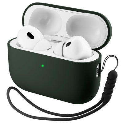 Flüssigsilikon-Hülle für AirPods Pro 3 mit Schlüsselband