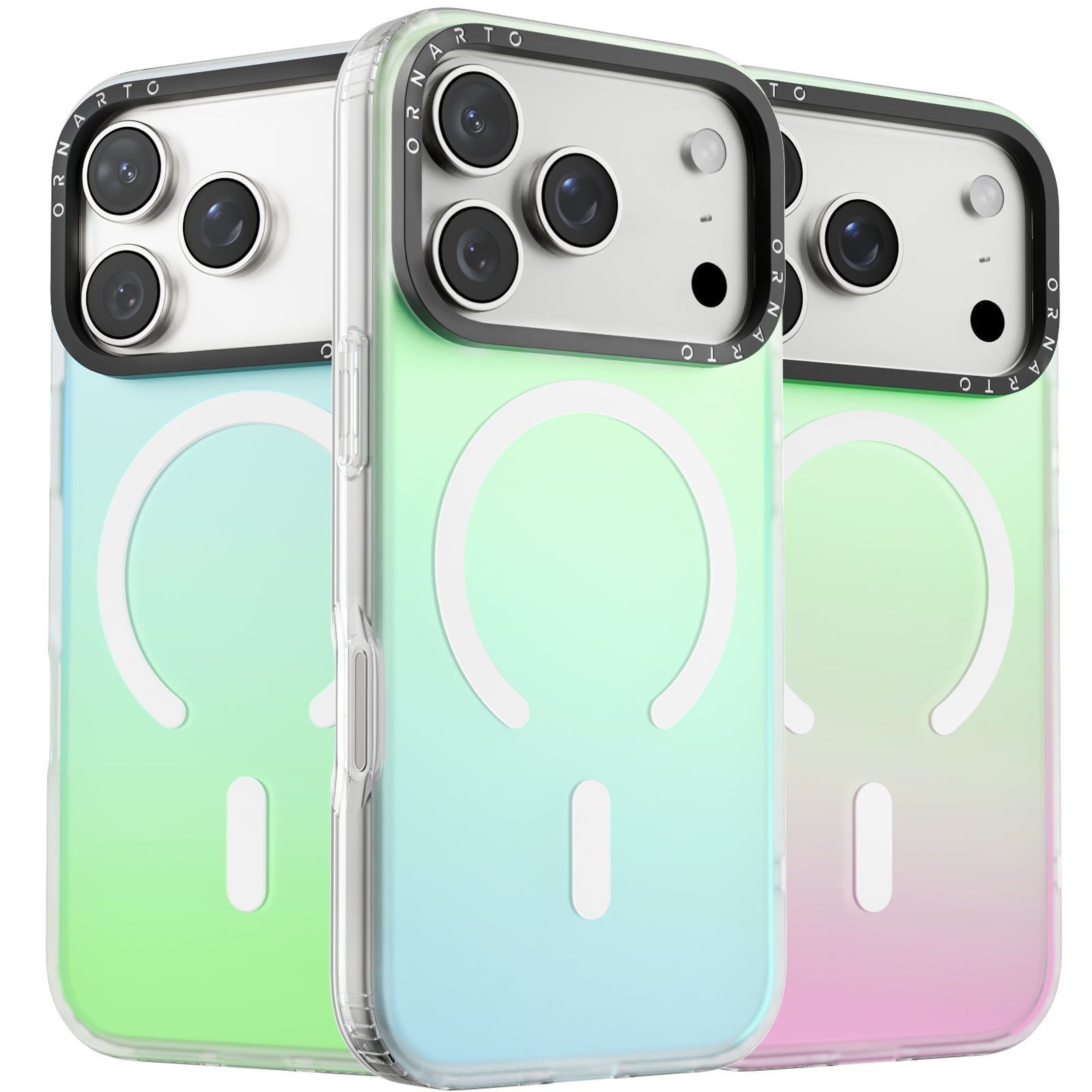 Hue for iPhone 17 Series, Fluorescent Gradient, Compatible with Magsafe